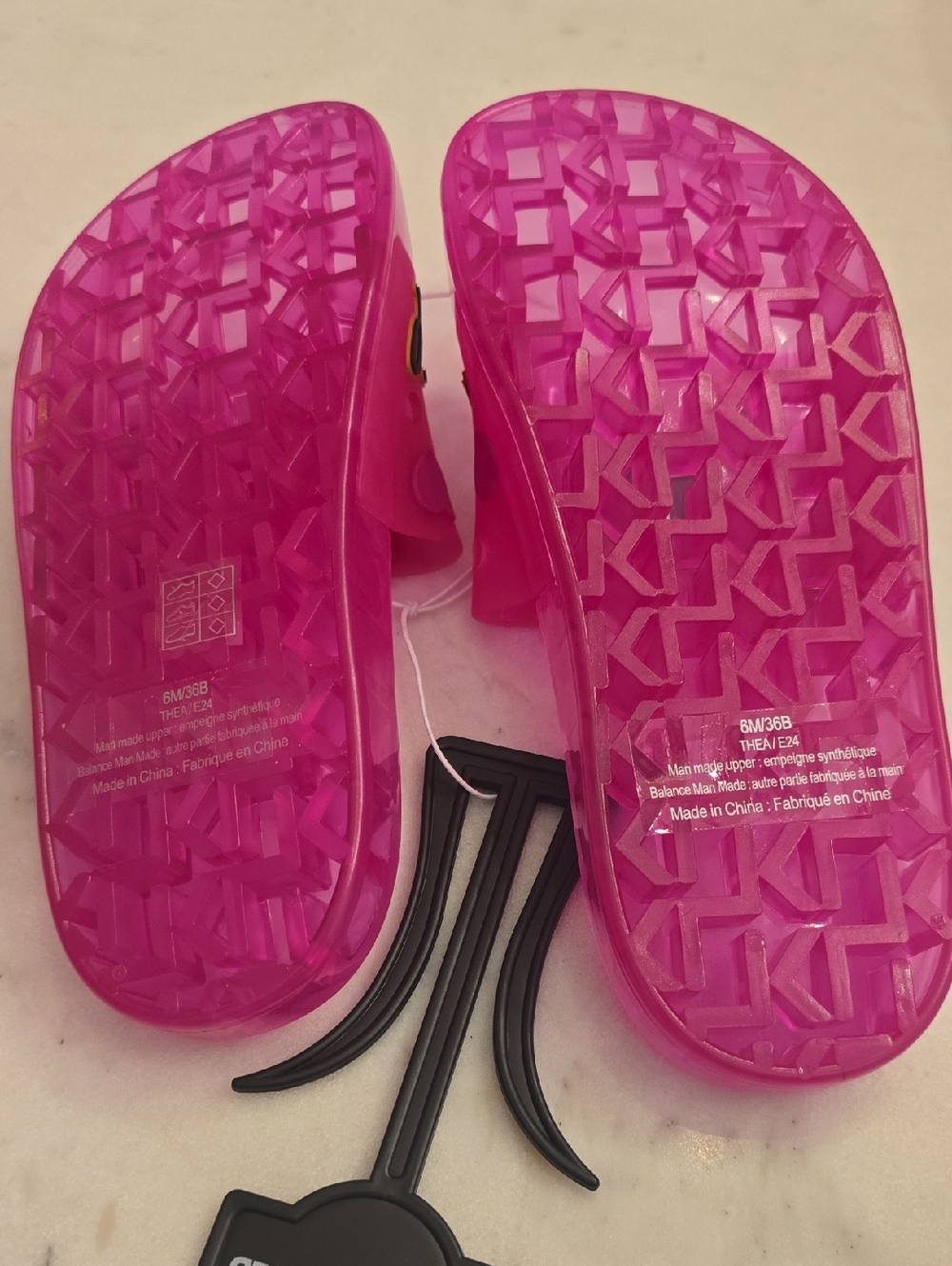 NWT Karl Lagerfeld Paris Thea Translucent Slides. US 6. EU36 - Picture 7 of 7